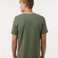 Tultex 602 Combed Cotton T-Shirt - Back view