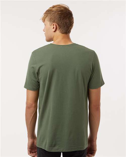 Tultex 602 Combed Cotton T-Shirt - Back view