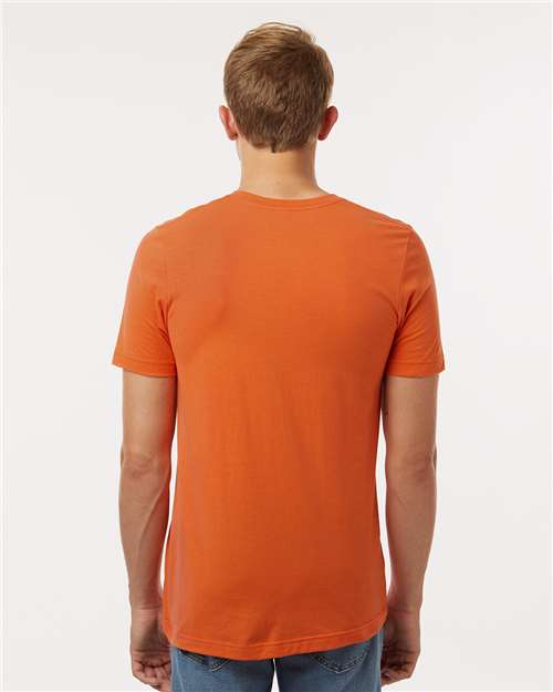 Tultex 602 Combed Cotton T-Shirt - Back view