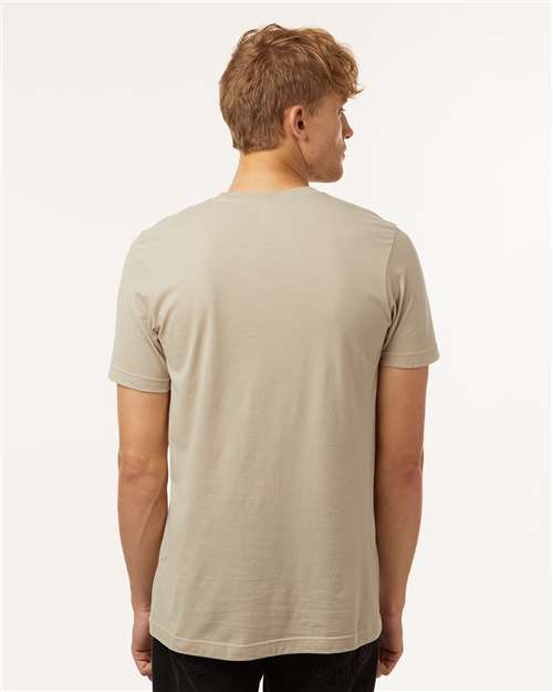 Tultex 602 Combed Cotton T-Shirt - Back view