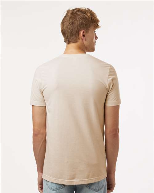 Tultex 602CVC Unisex Combed CVC T-Shirt - Back view