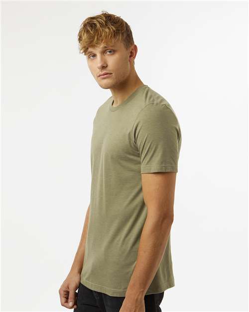 Tultex 602CVC Unisex Combed CVC T-Shirt - Side view