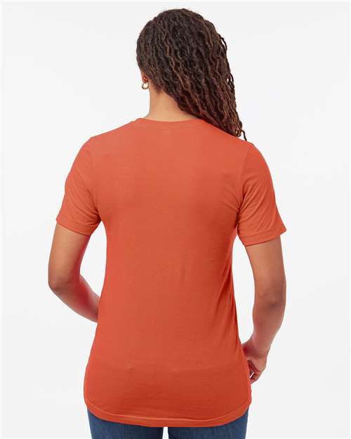 Tultex 602CVC Unisex Combed CVC T-Shirt - Back view