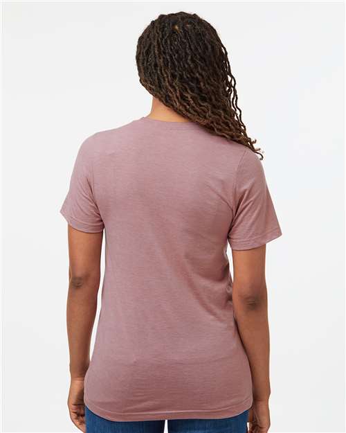 Tultex 602CVC Unisex Combed CVC T-Shirt - Back view