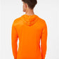 Paragon 220 Unisex Bahama Performance Hooded Long Sleeve T-Shirt - Back view