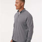 Adidas A598 Men's Club Quarter-Zip Pullover - Side view