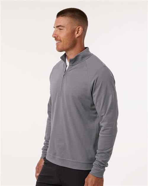 Adidas A598 Men's Club Quarter-Zip Pullover - Side view