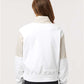 Adidas A601 Women's Fleece Quarter-Zip Pullover - Back view