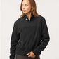 Adidas A601 Women's Fleece Quarter-Zip Pullover - Front view