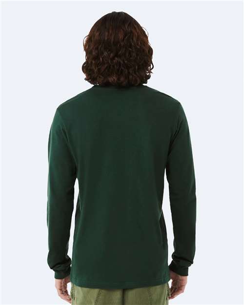 BELLA  CANVAS 3501 Unisex Jersey Long Sleeve Tee - Back view