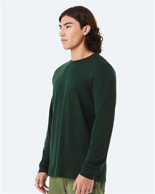 BELLA  CANVAS 3501 Unisex Jersey Long Sleeve Tee - Side view