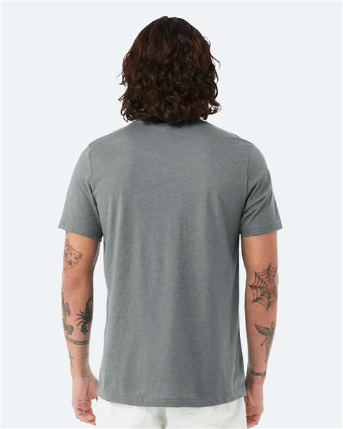 BELLA  CANVAS 3001CVC CVC Jersey Tee - Back view