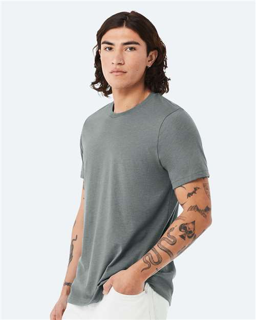 BELLA  CANVAS 3001CVC CVC Jersey Tee - Side view