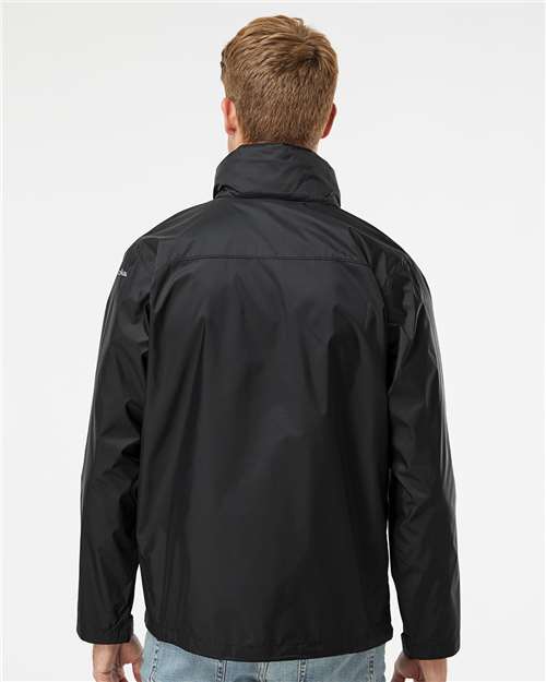 Columbia 212476 Men's Glennaker Lake? II Rain Jacket - Back view