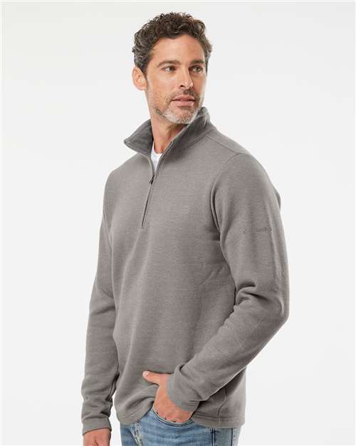 Columbia 212487 Men's Great Hart Mountain? III Half-Zip Pullover - Side view