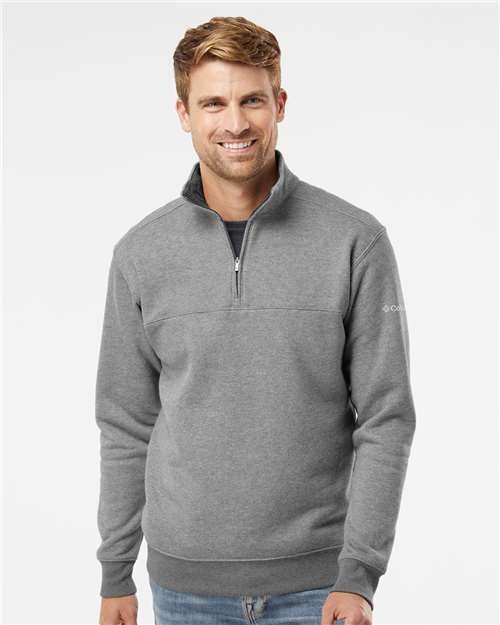 Columbia 212475 Men's Hart Mountain? II Half-Zip Pullover - Front view