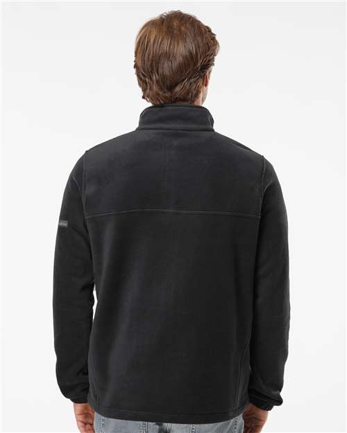 Columbia 212486 Men's Steens Mountain? Fleece Half-Zip Pullover - Back view