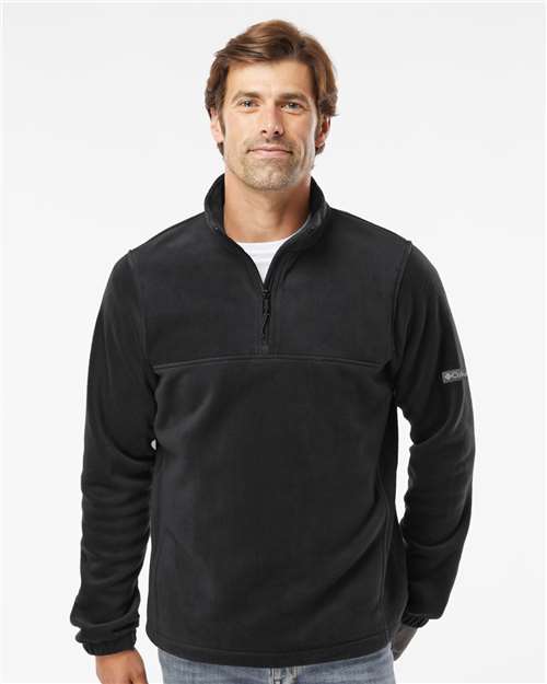 Columbia 212486 Men's Steens Mountain? Fleece Half-Zip Pullover - Front view