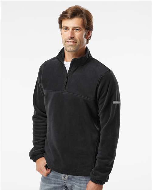Columbia 212486 Men's Steens Mountain? Fleece Half-Zip Pullover - Side view