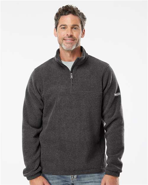 Columbia 212486 Men's Steens Mountain? Fleece Half-Zip Pullover - Front view
