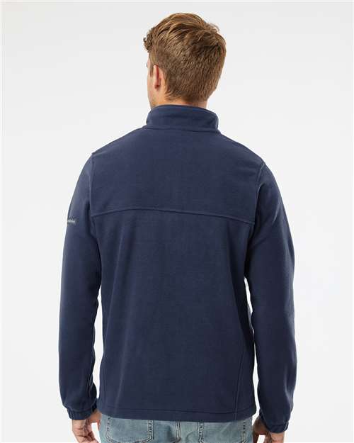 Columbia 212486 Men's Steens Mountain? Fleece Half-Zip Pullover - Back view