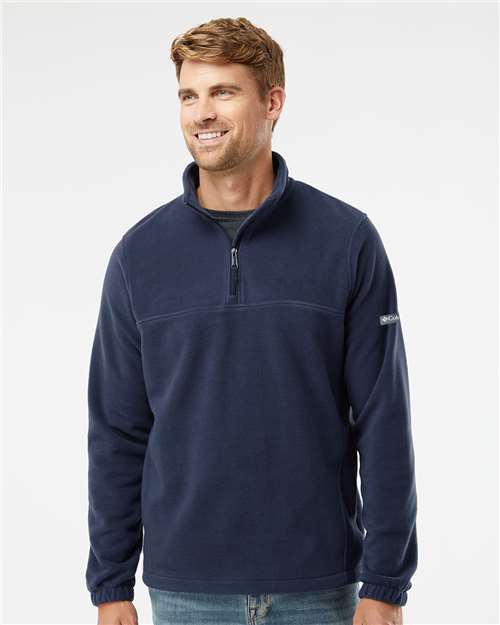 Columbia 212486 Men's Steens Mountain? Fleece Half-Zip Pullover - Front view