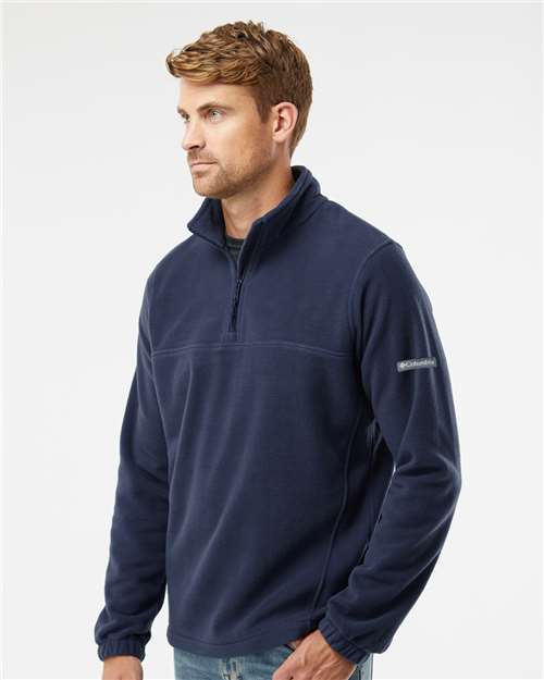 Columbia 212486 Men's Steens Mountain? Fleece Half-Zip Pullover - Side view