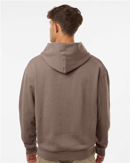 Independent Trading Co. IND280SL Unisex Avenue Midweight Hooded Sweatshirt - Back view