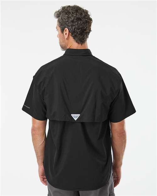 Columbia 212464 Men's PFG Bahama? II Short Sleeve Shirt - Back view