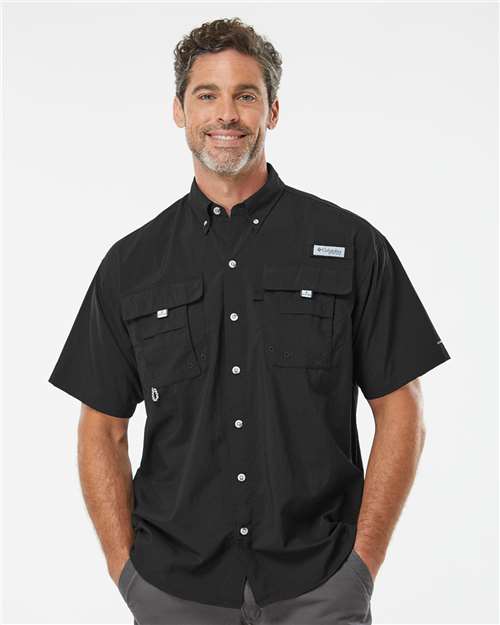 Columbia 212464 Men's PFG Bahama? II Short Sleeve Shirt - Front view