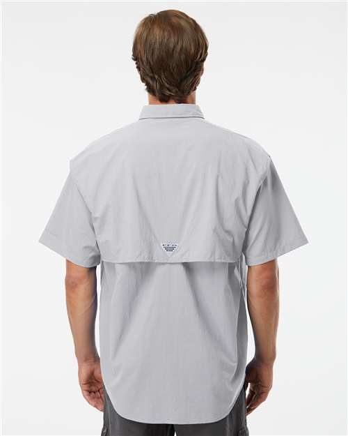 Columbia 212464 Men's PFG Bahama? II Short Sleeve Shirt - Back view