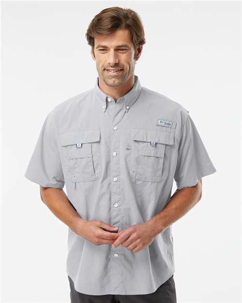 Columbia 212464 Men's PFG Bahama? II Short Sleeve Shirt - Front view