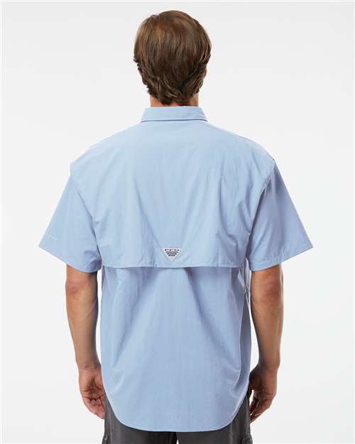 Columbia 212464 Men's PFG Bahama? II Short Sleeve Shirt - Back view