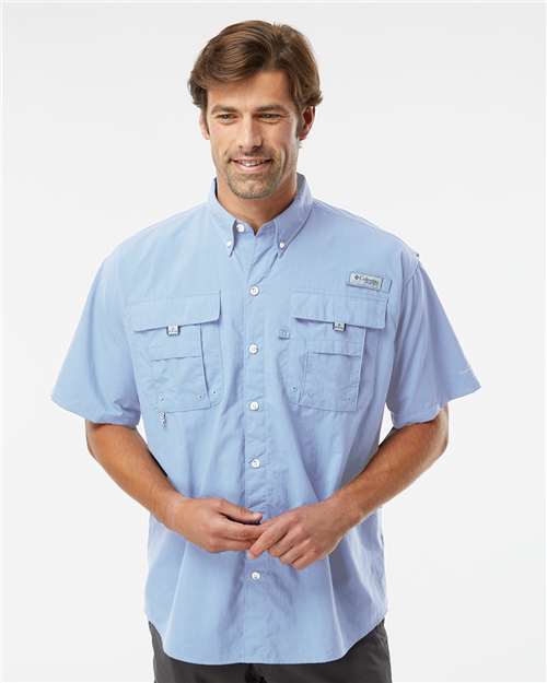 Columbia 212464 Men's PFG Bahama? II Short Sleeve Shirt - Front view