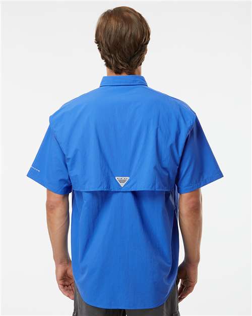 Columbia 212464 Men's PFG Bahama? II Short Sleeve Shirt - Back view
