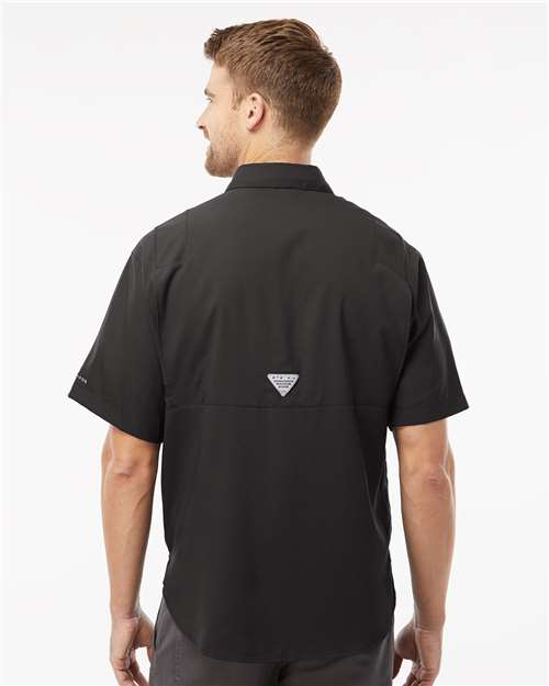 Columbia 212468 Men's PFG Tamiami? II Short Sleeve Shirt - Back view