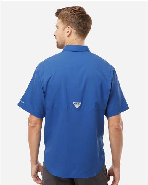 Columbia 212468 Men's PFG Tamiami? II Short Sleeve Shirt - Back view