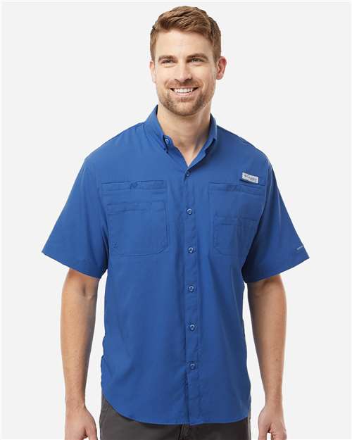 Columbia 212468 Men's PFG Tamiami? II Short Sleeve Shirt - Front view