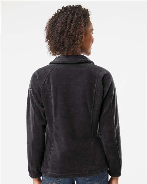 Columbia 212470 Women?s Benton Springs? Fleece Full-Zip Jacket - Back view