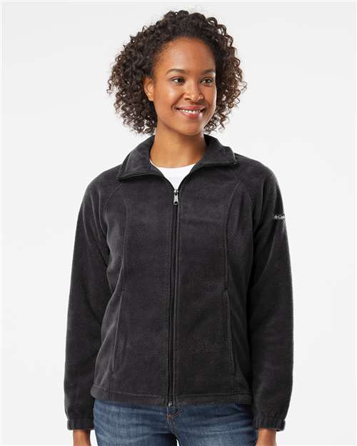Columbia 212470 Women?s Benton Springs? Fleece Full-Zip Jacket - Front view