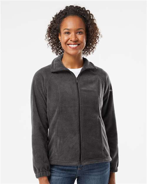 Columbia 212470 Women?s Benton Springs? Fleece Full-Zip Jacket - Front view
