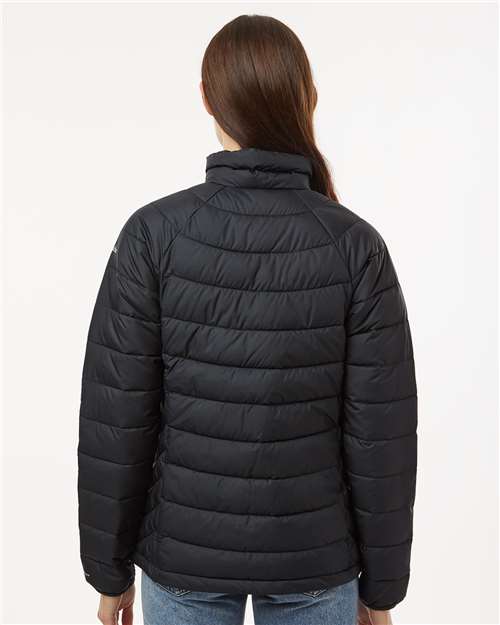 Columbia 212490 Women's Powder Lite? II Full Zip Jacket - Back view