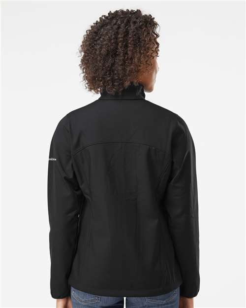 Columbia 212493 Women?s Kruser Ridge? Soft Shell Jacket - Back view