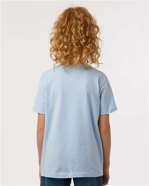 Tultex 235 Youth Fine Jersey T-Shirt - Back view