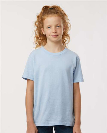 Tultex 235 Youth Fine Jersey T-Shirt - Front view