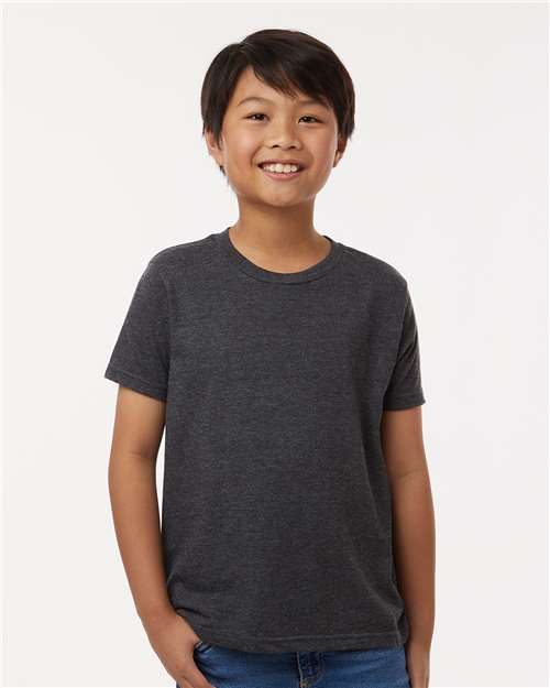 Tultex 235 Youth Fine Jersey T-Shirt - Front view