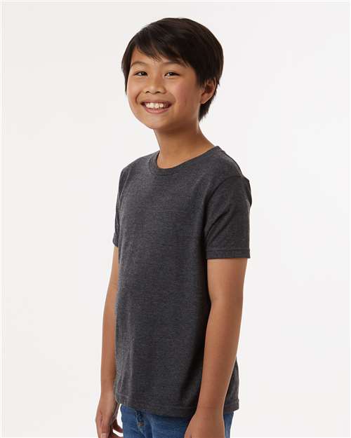 Tultex 235 Youth Fine Jersey T-Shirt - Side view