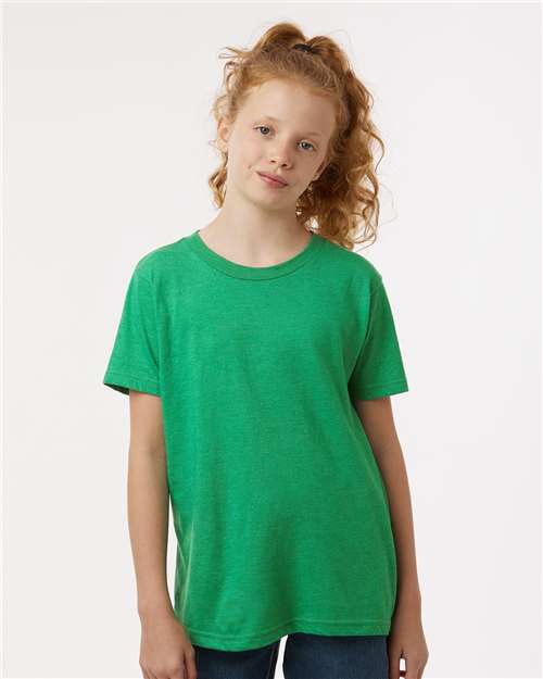 Tultex 235 Youth Fine Jersey T-Shirt - Front view