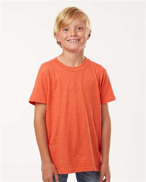 Tultex 235 Youth Fine Jersey T-Shirt - Front view