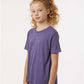 Tultex 235 Youth Fine Jersey T-Shirt - Side view